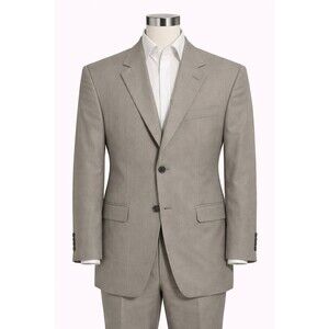 Size-XL Towncraft Khaki Sport Coat & Pants Suit Set Mens